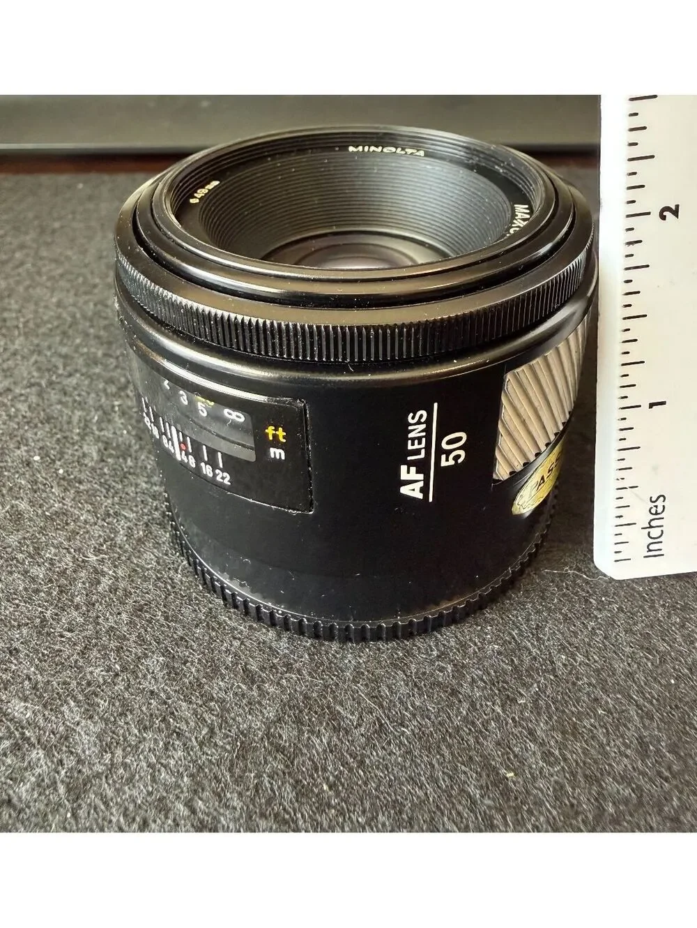 Minolta Maxxum AF 50mm f/1.7 Prime Lens Sony A Mount 49mm Made in Japan